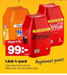 City Gross Läsk 4-pack erbjuda