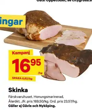 City Gross Skinka erbjuda