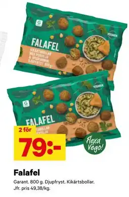 City Gross Falafel erbjuda