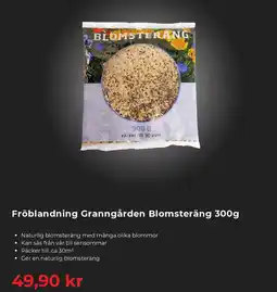 Granngården Fröblandning Granngården Blomsteräng erbjuda