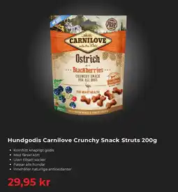 Granngården Hundgodis Carnilove Crunchy Snack Struts erbjuda