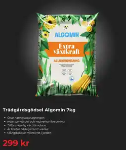 Granngården Granngarden Trädgårdsgödsel Algomin erbjuda