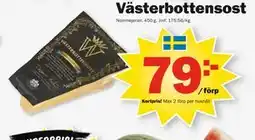 Pekås Västerbottensost, Medlemspris erbjuda