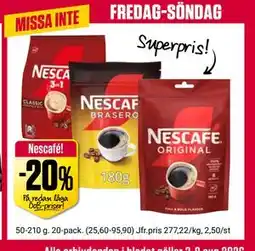 ÖoB Nescafé! erbjuda