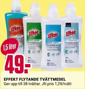 ÖoB EFFEKT FLYTANDE TVÄTTMEDEL erbjuda