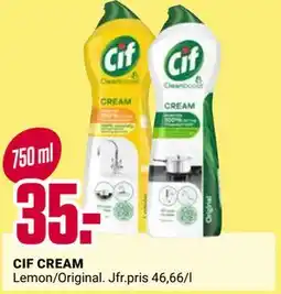 ÖoB CIF CREAM erbjuda