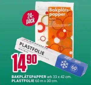 ÖoB BAKPLÅTSPAPPER erbjuda