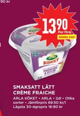 Willys Hemma SMAKSATT LÄTT CRÈME FRAICHE erbjuda