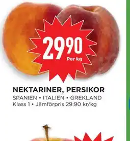 Willys Hemma NEKTARINER, PERSIKOR erbjuda
