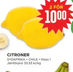 Willys Hemma CITRONER erbjuda