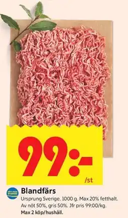 ICA Kvantum Blandfärs erbjuda