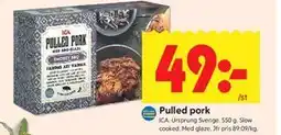 ICA Kvantum Pulled pork erbjuda