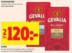 ICA Kvantum Kaffe erbjuda