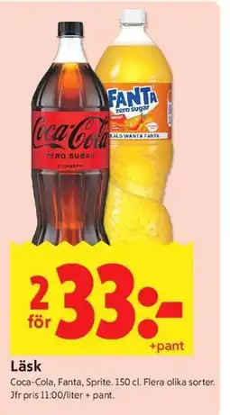 ICA Kvantum Läsk erbjuda