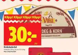 ICA Kvantum Knäckebröd erbjuda