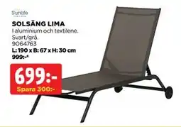 Jem&Fix SOLSÄNG LIMA erbjuda