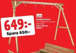 Jem&Fix GUNGSTATIV erbjuda
