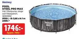 Jem&Fix POOL STEEL PRO MAX erbjuda