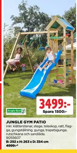 Jem&Fix JUNGLE GYM PATIO erbjuda