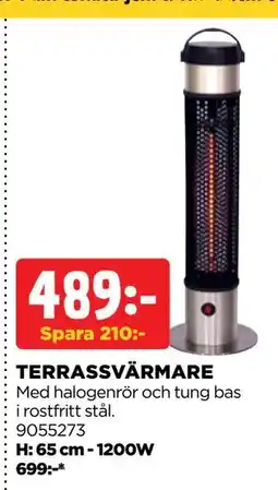 Jem&Fix TERRASSVÄRMARE erbjuda