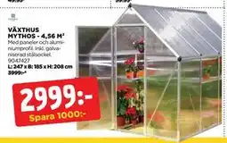 Jem&Fix VÄXTHUS MYTHOS - 4,56 M² erbjuda