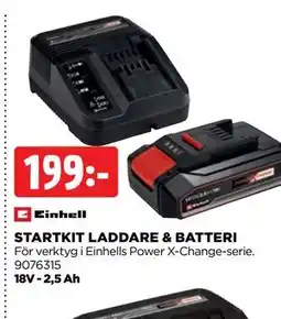 Jem&Fix STARTKIT LADDARE & BATTERI erbjuda