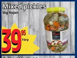 Supergrossen Mixed pickles erbjuda