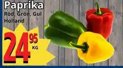 Supergrossen Paprika erbjuda