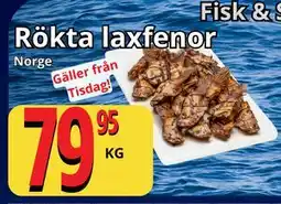 Supergrossen Rökta laxfenor erbjuda