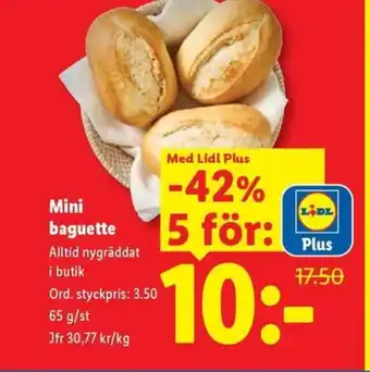 Mini baguette