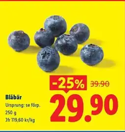 Lidl Blåbär erbjuda
