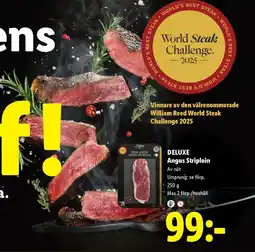 Lidl DELUXE Angus Striploin erbjuda