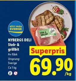 Lidl NYBERGS DELI Stek- & grillbit erbjuda
