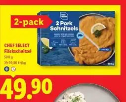 Lidl CHEF SELECT Fläskschnitzel erbjuda