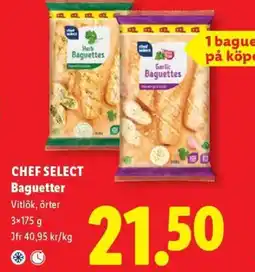 Lidl CHEF SELECT Baguetter erbjuda