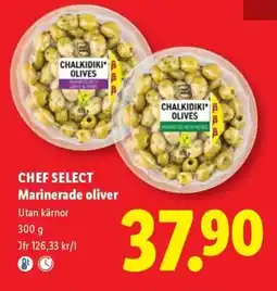 Lidl CHEF SELECT Marinerade oliver erbjuda
