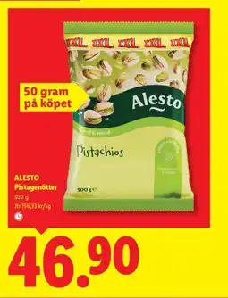Lidl ALESTO Pistagenötter erbjuda