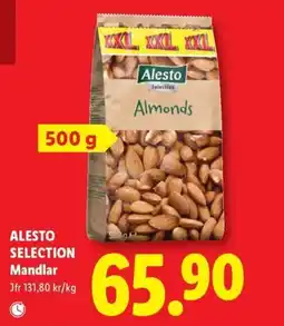 Lidl ALESTO SELECTION Mandlar erbjuda