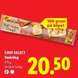 Lidl CHEF SELECT Smördeg erbjuda