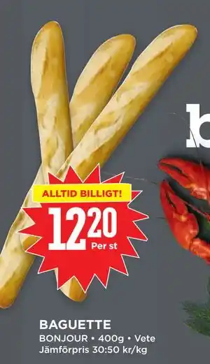 Willys BAGUETTE erbjuda
