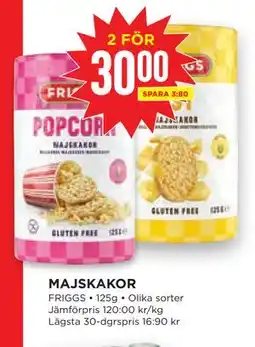 Willys MAJSKAKOR erbjuda
