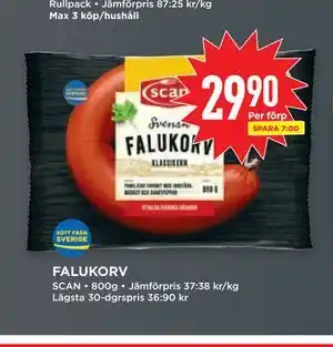 Willys FALUKORV erbjuda