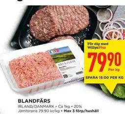 Willys BLANDFÄRS, Medlemspris erbjuda