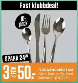 ÖoB FLERGÅNGSBESTICK erbjuda