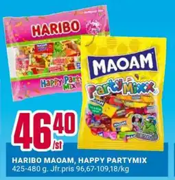 ÖoB HARIBO MAOAM, HAPPY PARTY MIX erbjuda