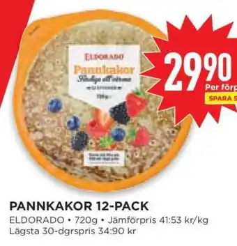 Willys PANNKAKOR 12-PACK erbjuda