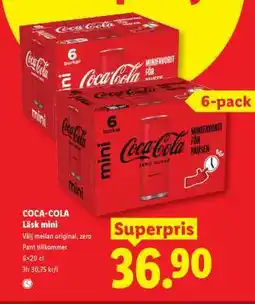 Lidl Coca-Cola Läsk mini erbjuda