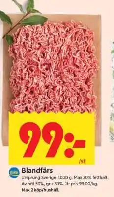 ICA Supermarket BLANDFÄRS erbjuda