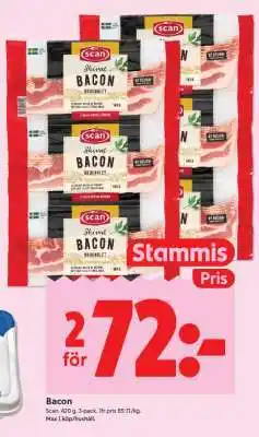 ICA Supermarket BACON erbjuda