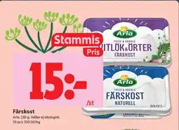 ICA Supermarket Färskost erbjuda